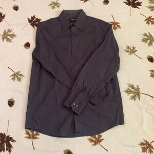Men’s Claiborne size small nice button down long sleeve shirt. Dark purple